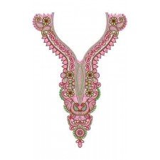 10428 Neck Embroidery Design