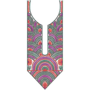 10430 Neck Embroidery Design