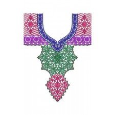 10432 Neck Embroidery Design