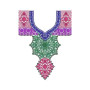 10432 Neck Embroidery Design