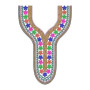 10433 Neck Embroidery Design