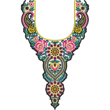 Pakistani Designer Salwar Kameez Neck