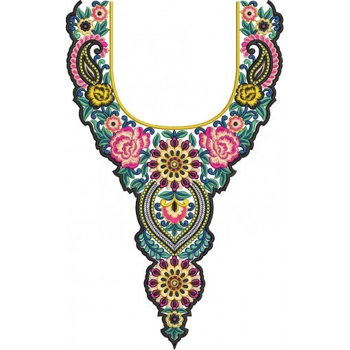 Pakistani Designer Salwar Kameez Neck