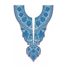 Neck Embroidery Design 11090