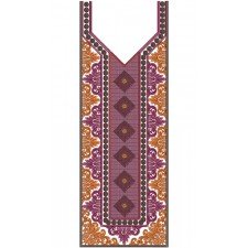 11136 Neck Embroidery Design