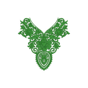 Neck Embroidery Design