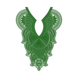 Neck Embroidery Design