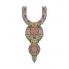 Neck Embroidery Designs Salwar Kameez 113