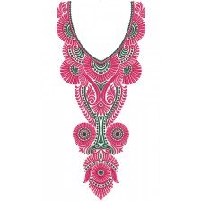 11553 Neck Embroidery Design