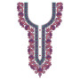 11560 Neck Embroidery Design
