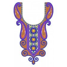 Floral Paisley Cheongsam Top Tunic Dress Neck Embroidery Design Floral Paisley Cheongsam Top Tunic Dress Neck Embroidery Design