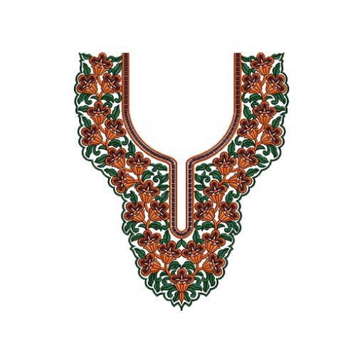 Loving This Neck Embroidery Design 12528