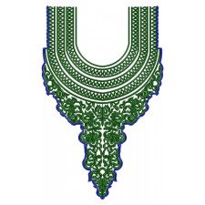 Neck Embroidery Design 12546