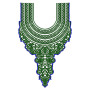 Neck Embroidery Design 12546