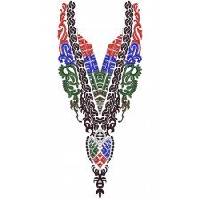 Neck Embroidery Design 12549