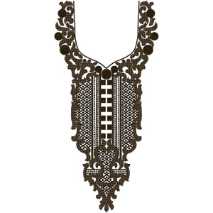 Neck Embroidery Design
