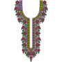 Neck Embroidery Design 12560