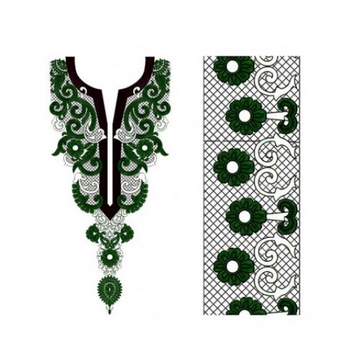 12573 Neck Embroidery Design 12573 Neck Embroidery Design