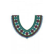 Neck Embroidery Design 13627