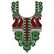 Neck Embroidery Design 13629