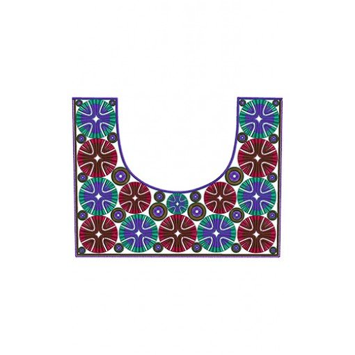 Neck Embroidery Design 13706 Neck Embroidery Design 13706