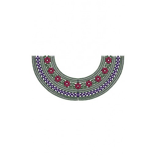 Embroidery Designs For Neck 13804