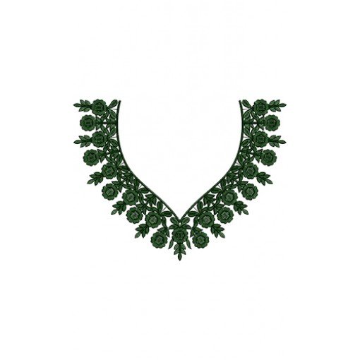 Neck Embroidery Design 13806