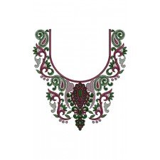 Latest Neck Embroidery Pattern