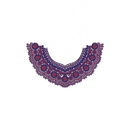 Embroidery Neck Design 13809