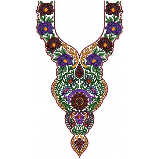 New Dress Embroidery Pattern 13816