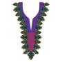 Cool Embroidery Neck Pattern 13952