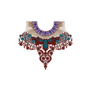 Fancy Embroidery Design 13955