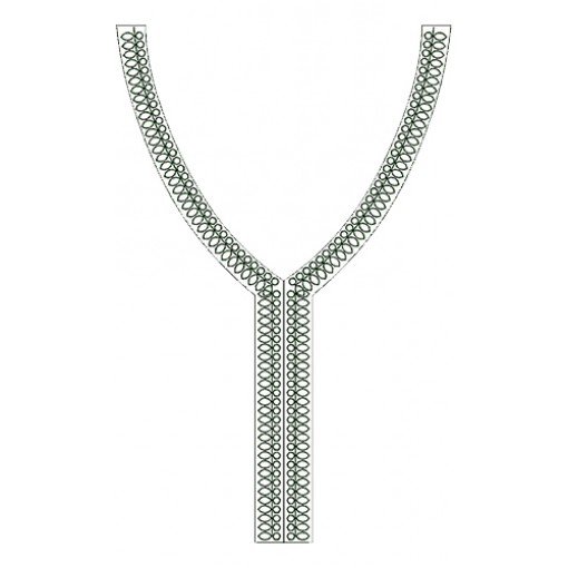Designer Embroidery Neck 13971