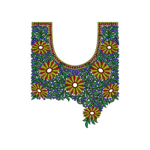 New Punjabi Neck Pattern 14006