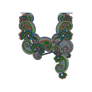 Punjabi Neck Design 14008