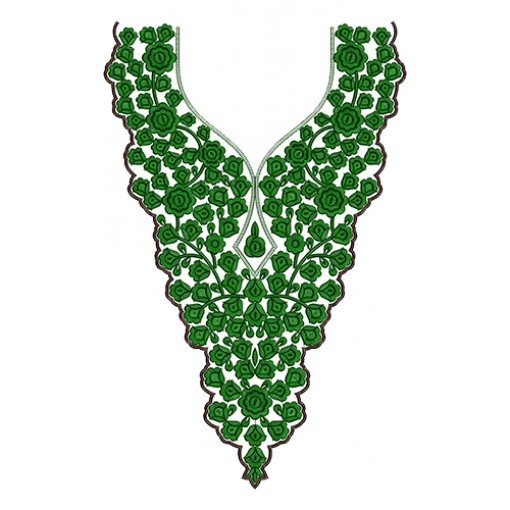 Arabic Fashion Jalabiya Embroidery Designs 14024