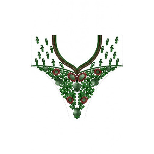 Arabian Jalabiya Abaya Embroidery Design 14027