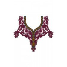 Machine Embroidery Designs For Neck 14043