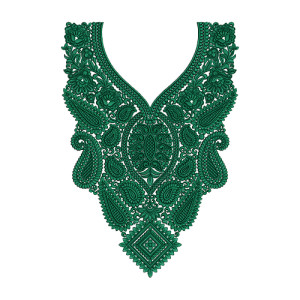 Fancy Embroidery Neck Designs 14053