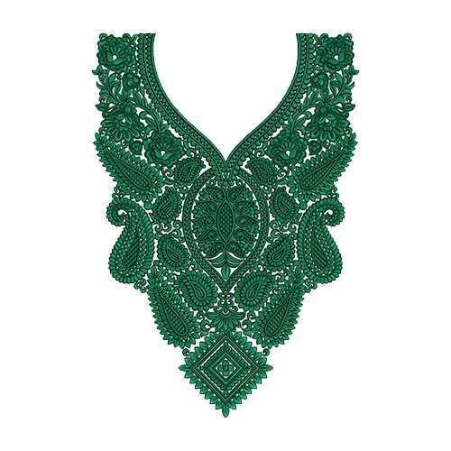 Fancy Embroidery Neck Designs 14053