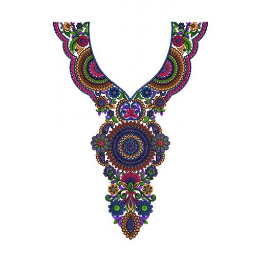 Pakistani Creation Neck Designs Pattern 14059