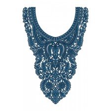 Arabic Fashion Jalabiya Embroidery Design 14070