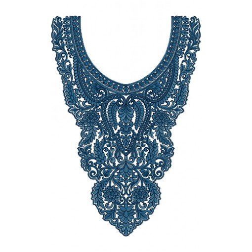 Arabic Fashion Jalabiya Embroidery Design 14070