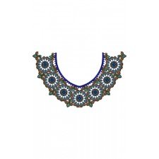 Farasha Jalabiya Embroidery Design 14071