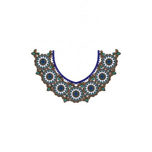 Farasha Jalabiya Embroidery Design 14071