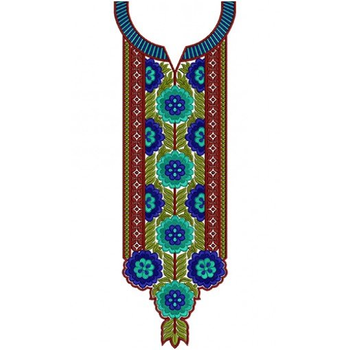 Arab Modest Traditional Clothing Neck 14072