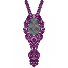 Galabiya Stylish Embroidery Design 14074
