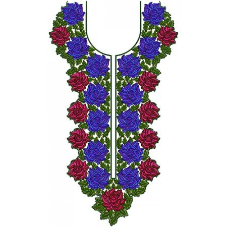 Neck Embroidery Designs For Kameez 14166