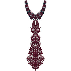 Long Neck Embroidery Designs 14322