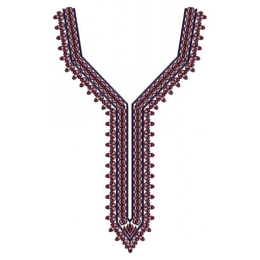 Pakistani Traditional Neck Embroidery Design 14683 Pakistani Traditional Neck Embroidery Design 14683